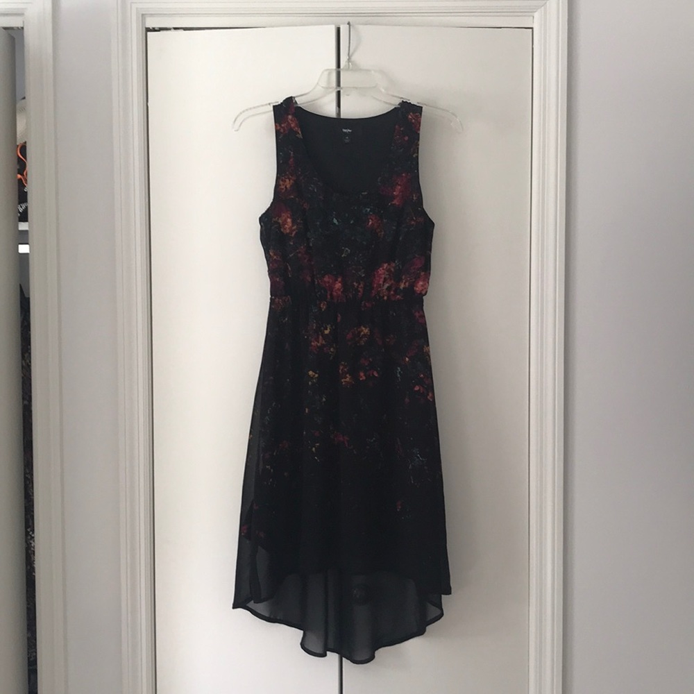 Mossimo high low multi color dress